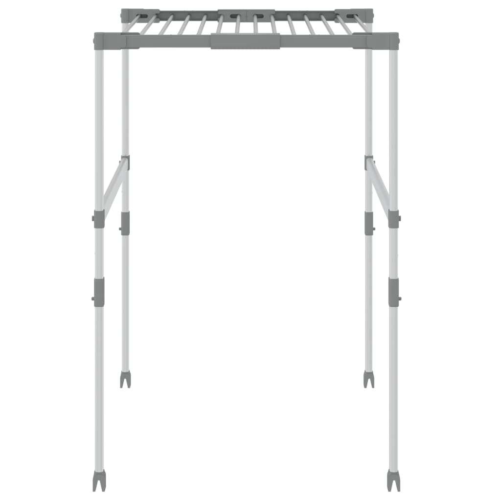 Laundry Dryer 83x(50-55)x(40-85) cm Aluminium