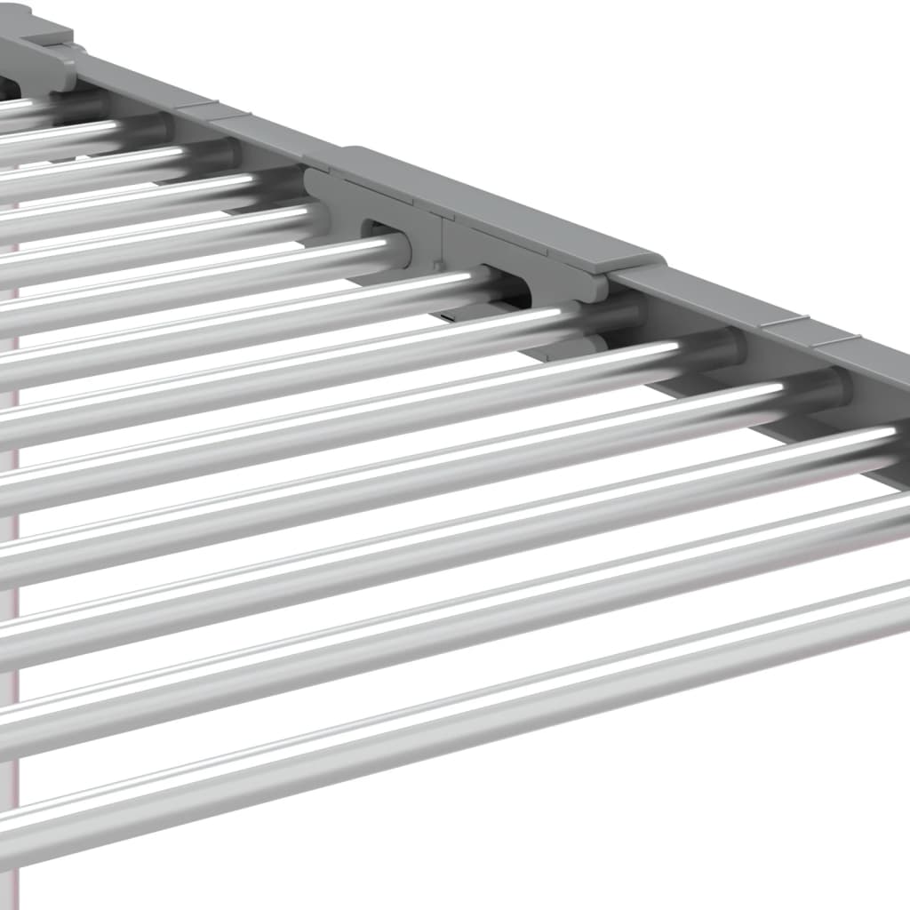 Laundry Dryer 83x(50-55)x(40-85) cm Aluminium