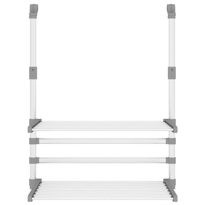 Drying Rack for Balcony 54x25x42 cm Aluminium