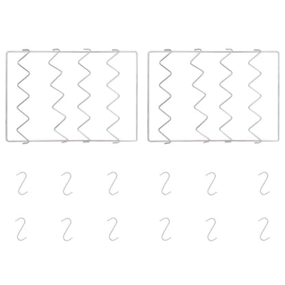 BBQ Oven Smoker with Wood Chips 44.5x29x83 cm Galvanised steel