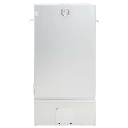 BBQ Oven Smoker with Wood Chips 44.5x29x83 cm Galvanised steel