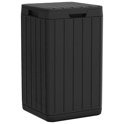Outdoor Garbage Bin Anthracite 38x38x65 cm PP
