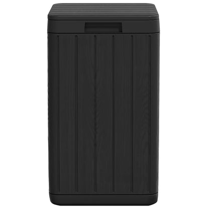 Outdoor Garbage Bin Anthracite 38x38x65 cm PP
