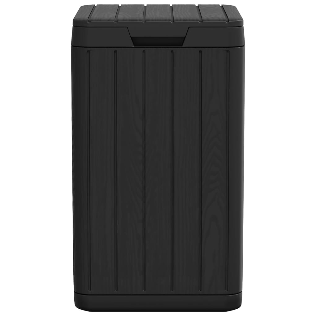 Outdoor Garbage Bin Anthracite 38x38x65 cm PP