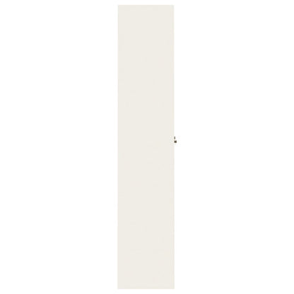 File Cabinet White 90x40x200 cm Steel