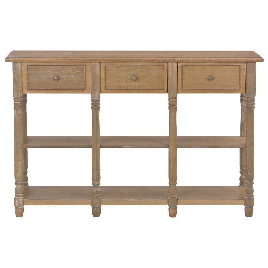 Console Table 110x30x76cm Engineered Wood