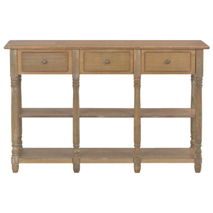 Console Table 110x30x76cm Engineered Wood