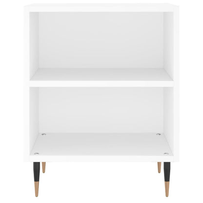 Bedside Cabinets 2 pcs White 40x30x50 cm Engineered Wood