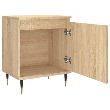 Bedside Cabinets 2 pcs Sonoma Oak 40x30x50 cm Engineered Wood