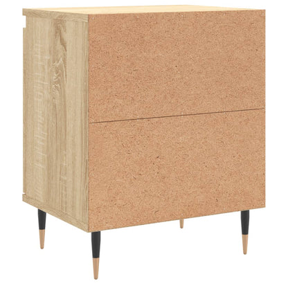 Bedside Cabinets 2 pcs Sonoma Oak 40x30x50 cm Engineered Wood