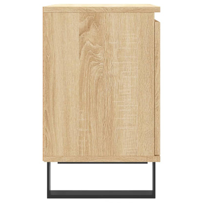 Bedside Cabinets 2 pcs Sonoma Oak 40x30x50 cm Engineered Wood