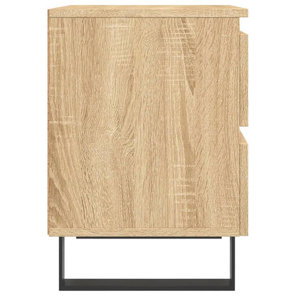 Bedside Cabinet Sonoma Oak 40x35x50 cm Engineered Wood