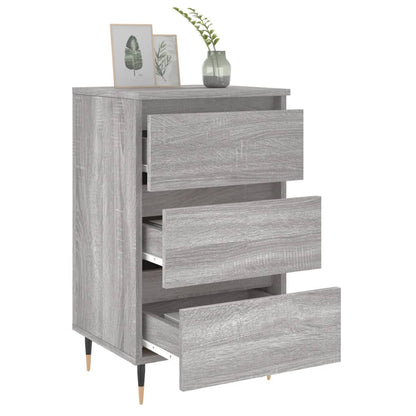 Bedside Cabinets 2 pcs Grey Sonoma 40x35x69 cm Engineered Wood