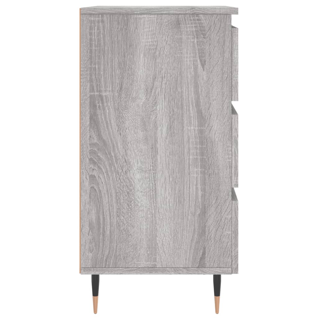 Bedside Cabinets 2 pcs Grey Sonoma 40x35x69 cm Engineered Wood