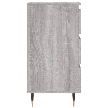 Bedside Cabinets 2 pcs Grey Sonoma 40x35x69 cm Engineered Wood