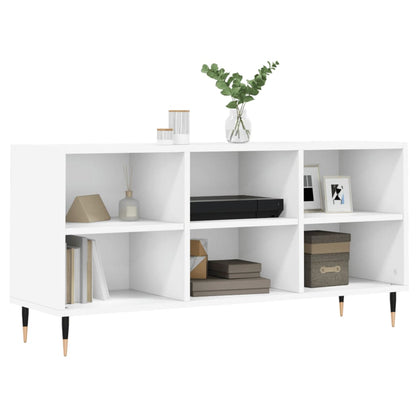 TV Cabinet White 103.5x30x50 cm Engineered Wood