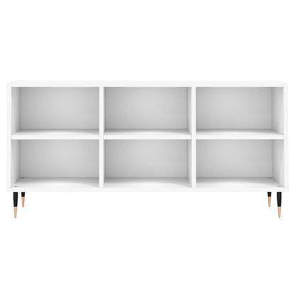 TV Cabinet White 103.5x30x50 cm Engineered Wood