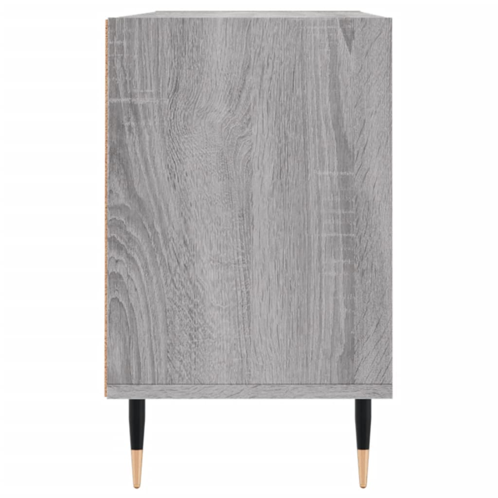 TV Cabinet Grey Sonoma 103.5x30x50 cm Engineered Wood