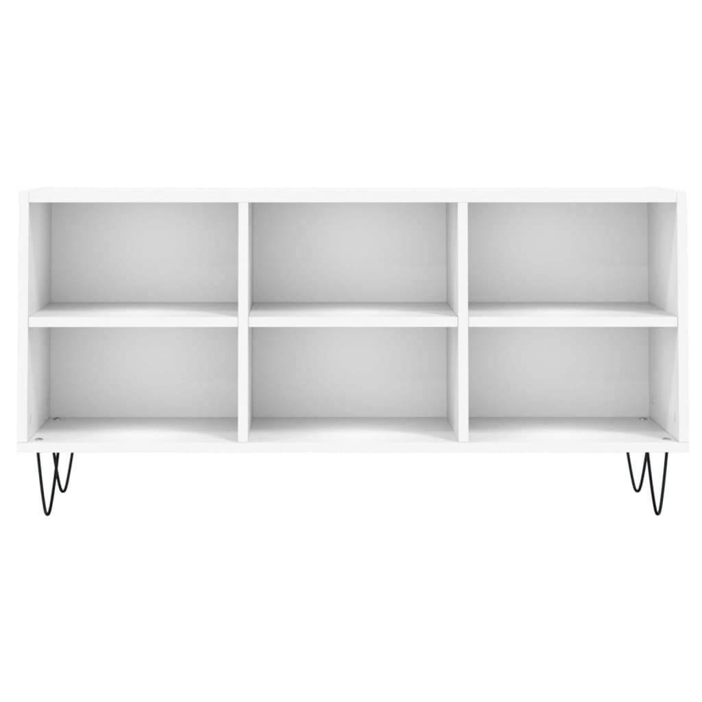 TV Cabinet White 103.5x30x50 cm Engineered Wood