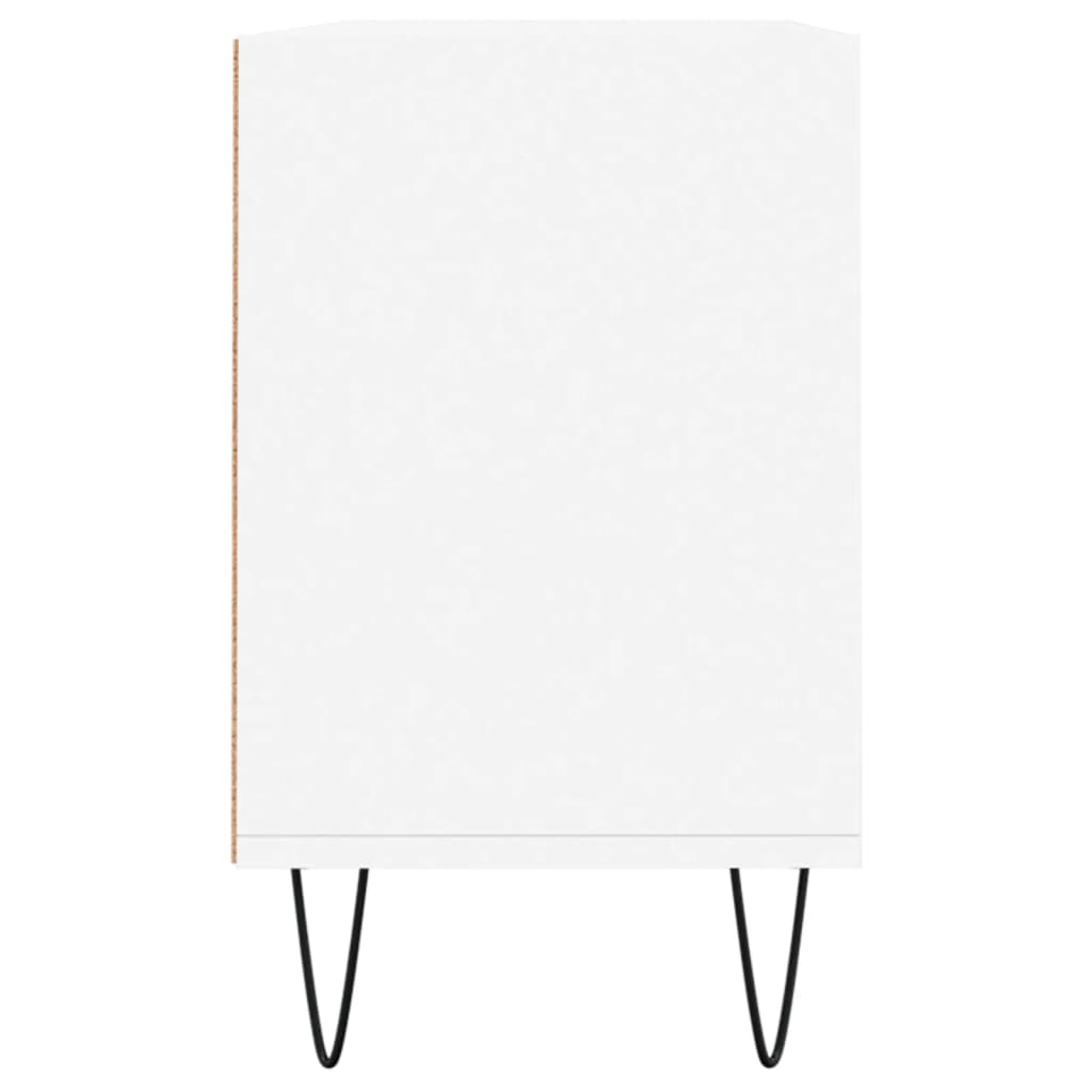 TV Cabinet White 103.5x30x50 cm Engineered Wood