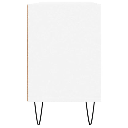 TV Cabinet White 103.5x30x50 cm Engineered Wood