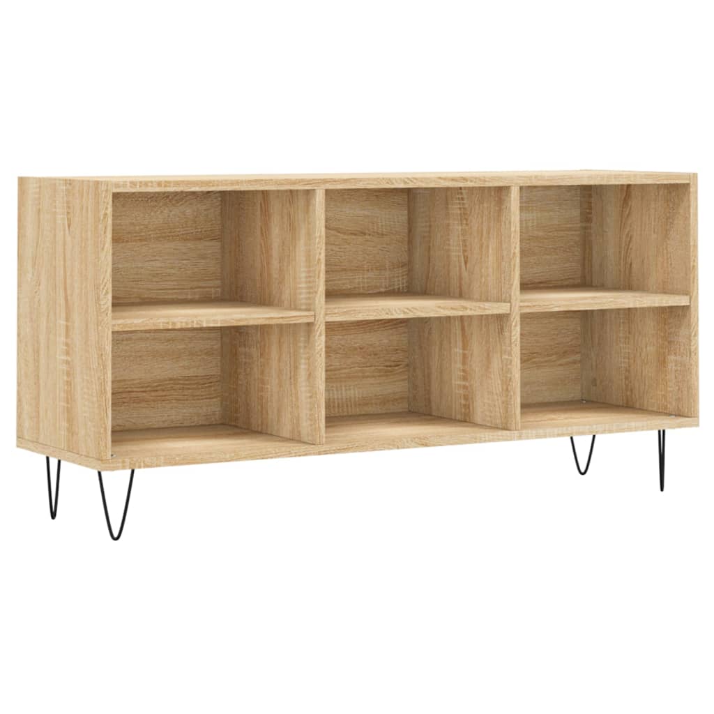 TV Cabinet Sonoma Oak 103.5x30x50 cm Engineered Wood
