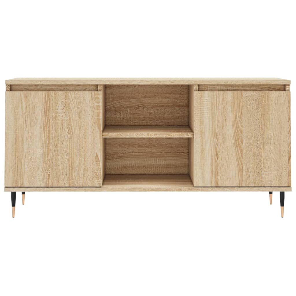 TV Cabinet Sonoma Oak 104x35x50 cm Engineered Wood