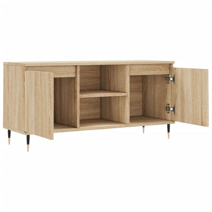 TV Cabinet Sonoma Oak 104x35x50 cm Engineered Wood