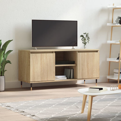 TV Cabinet Sonoma Oak 104x35x50 cm Engineered Wood