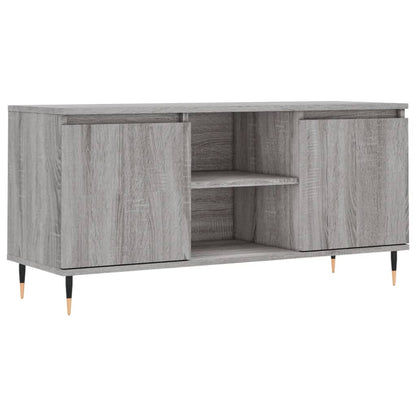 TV Cabinet Grey Sonoma 104x35x50 cm Engineered Wood