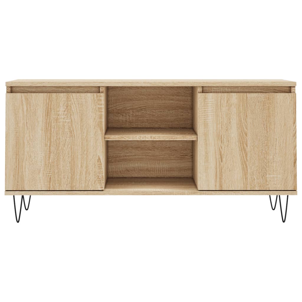 TV Cabinet Sonoma Oak 104x35x50 cm Engineered Wood