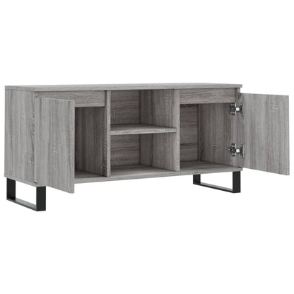 TV Cabinet Grey Sonoma 104x35x50 cm Engineered Wood