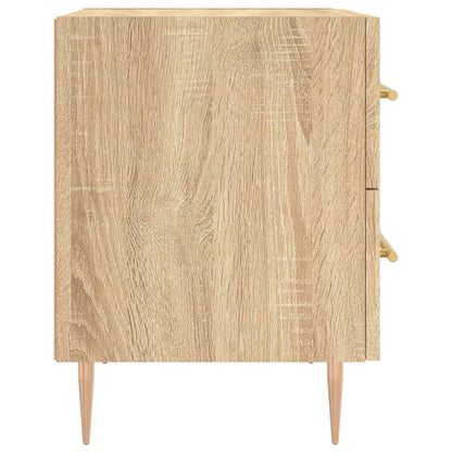 Bedside Cabinets 2 pcs Sonoma Oak 40x35x47.5 cm Engineered Wood