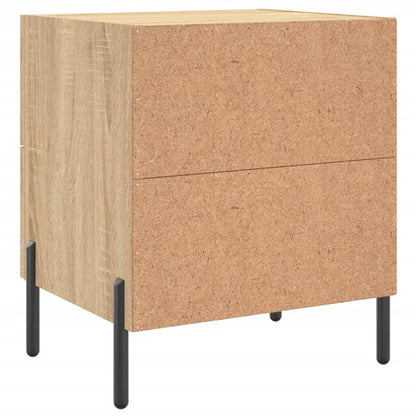 Bedside Cabinet Sonoma Oak 40x35x47.5 cm Engineered Wood