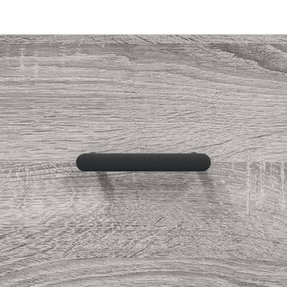 Bedside Cabinet Grey Sonoma 40x35x47.5 cm Engineered Wood