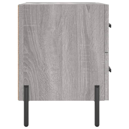 Bedside Cabinets 2 pcs Grey Sonoma 40x35x47.5 cm Engineered Wood