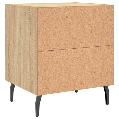 Bedside Cabinet Sonoma Oak 40x35x47.5 cm Engineered Wood