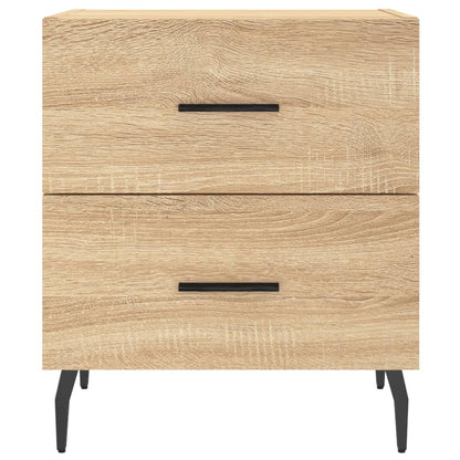Bedside Cabinets 2 pcs Sonoma Oak 40x35x47.5 cm Engineered Wood