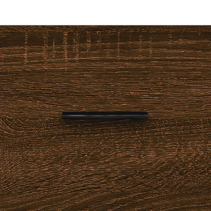 Bedside Cabinets 2 pcs Brown Oak 40x35x47.5 cm Engineered Wood