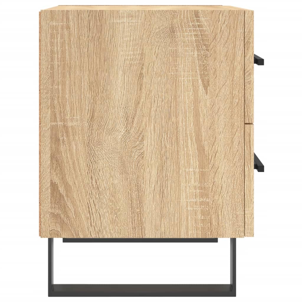Bedside Cabinets 2 pcs Sonoma Oak 40x35x47.5 cm Engineered Wood