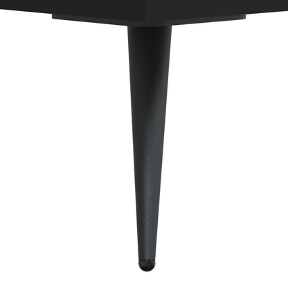 Bedside Cabinets 2 pcs Black 40x35x47.5 cm Engineered Wood