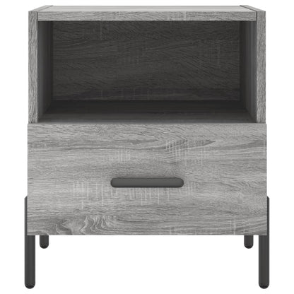 Bedside Cabinets 2 pcs Grey Sonoma 40x35x47.5 cm Engineered Wood