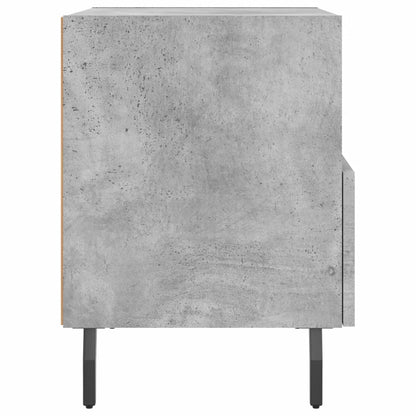 Bedside Cabinets 2 pcs Concrete Grey 40x35x47.5 cm Engineered Wood