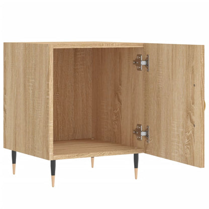 Bedside Cabinets 2 pcs Sonoma Oak 40x40x50 cm Engineered Wood