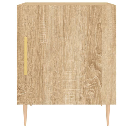 Bedside Cabinets 2 pcs Sonoma Oak 40x40x50 cm Engineered Wood
