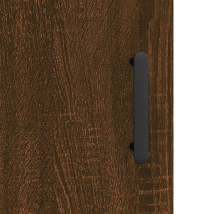 Bedside Cabinets 2 pcs Brown Oak 40x40x50 cm Engineered Wood
