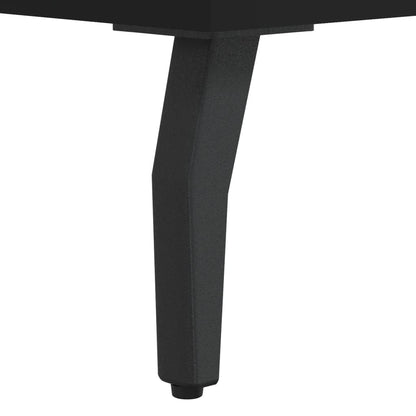 Bedside Cabinet Black 40x40x50 cm Engineered Wood