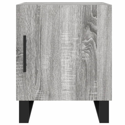 Bedside Cabinet Grey Sonoma 40x40x50 cm Engineered Wood