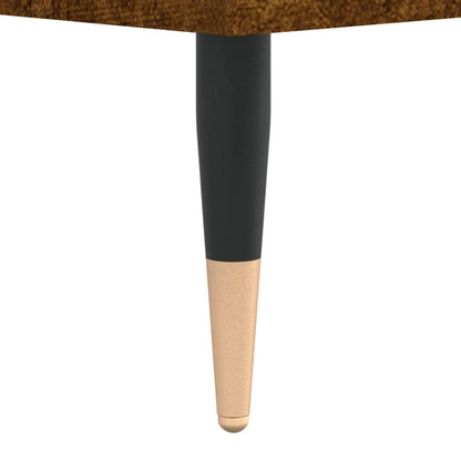Bedside Cabinet Smoked Oak 40x40x66 cm Engineered Wood
