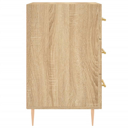 Bedside Cabinet Sonoma Oak 40x40x66 cm Engineered Wood